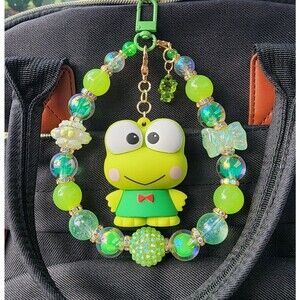 Keychain, Phone Charm, Bag Charm, Purse Charm, Bag Clip Sanrio Friends - Keroppi